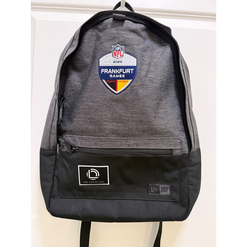 New Era NFL Frankfurt Games 2023 Backpack Gray Black On Location International